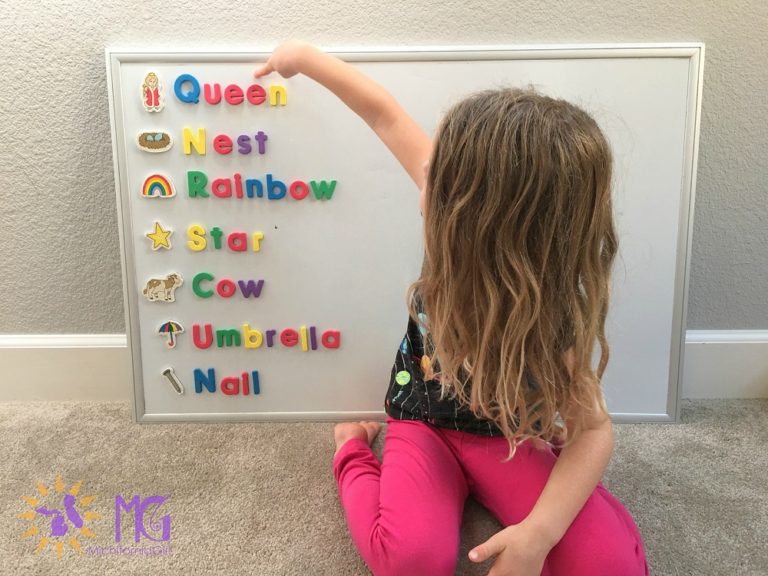 practice reading with preschooler