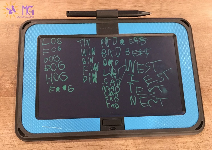 boogie board spelling words